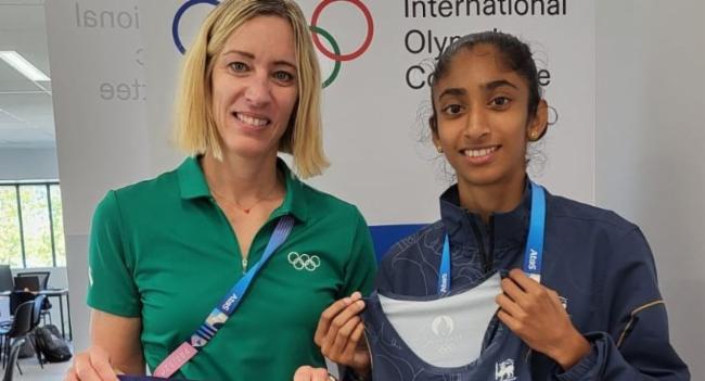 Tharushi's Kit Goes To IOC Museum In Switzerland